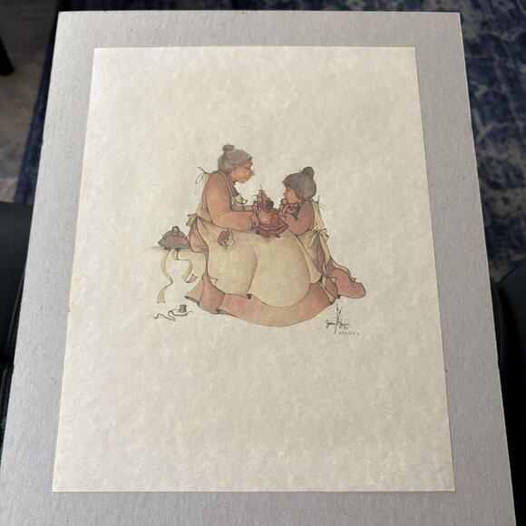 Signed and Numbered Print by Joan Brown, Native American Cherokee Artist 8.5x11” - Picture 3 of 7